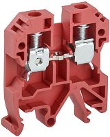 Клемма винтовая IEK КВИ-6 6мм2 красный картинка 